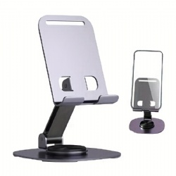 Desk Perfect Accessories 360 Rotating Adjustable Foldable Mobile Phone Support Holder Desk Cell Phone Stand For Office Home